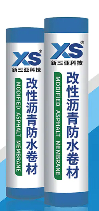 XS膠粉改性瀝青玻纖氈與玻纖網格布增強防水卷材（GK）
